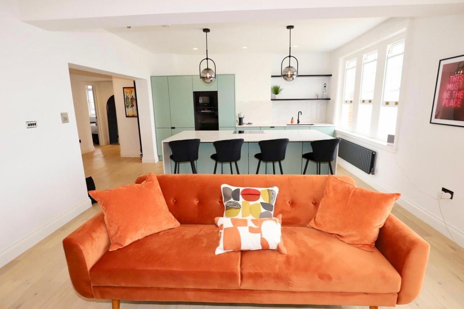 Newly Refurbished W/ River Views Londra Exterior foto
